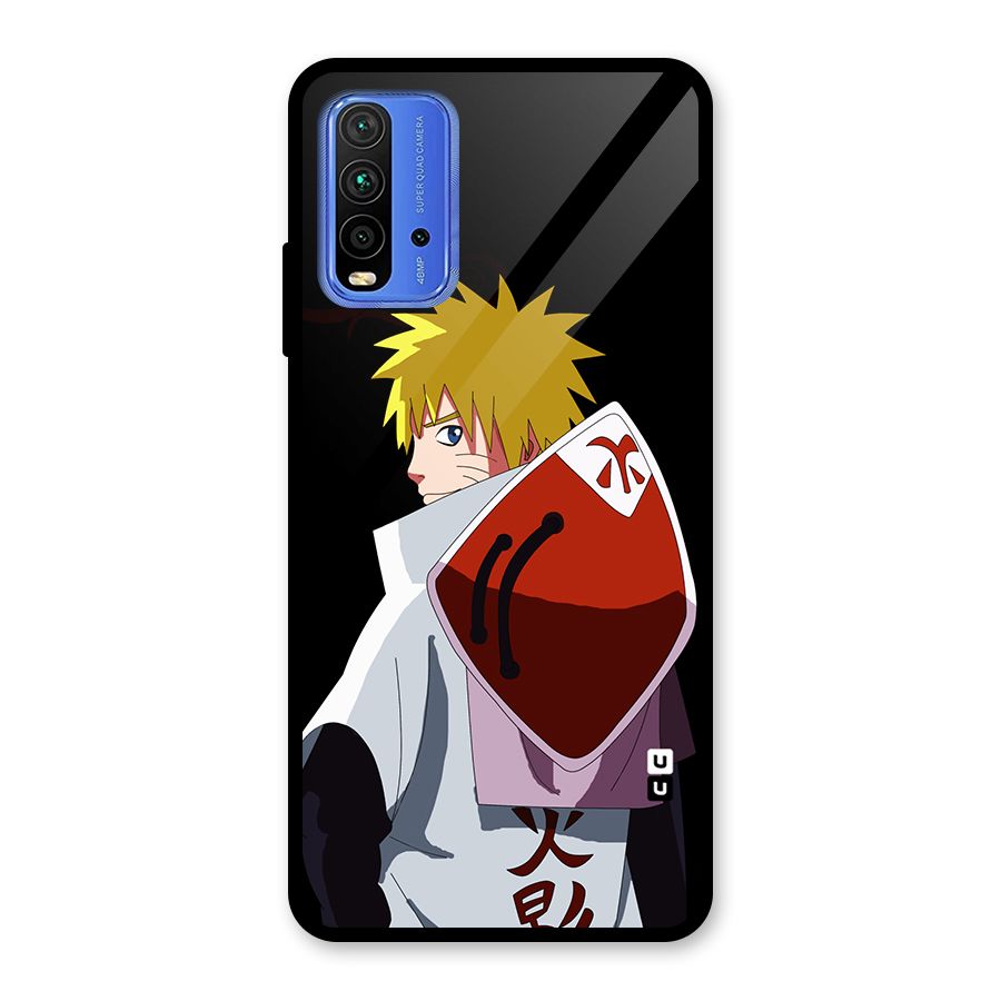 Naruto Hokage Glass Back Case for Redmi 9 Power