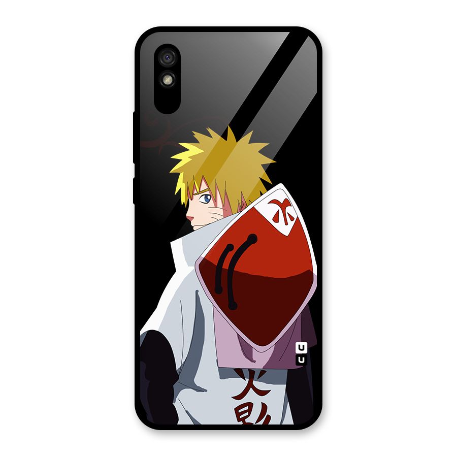 Naruto Hokage Glass Back Case for Redmi 9i