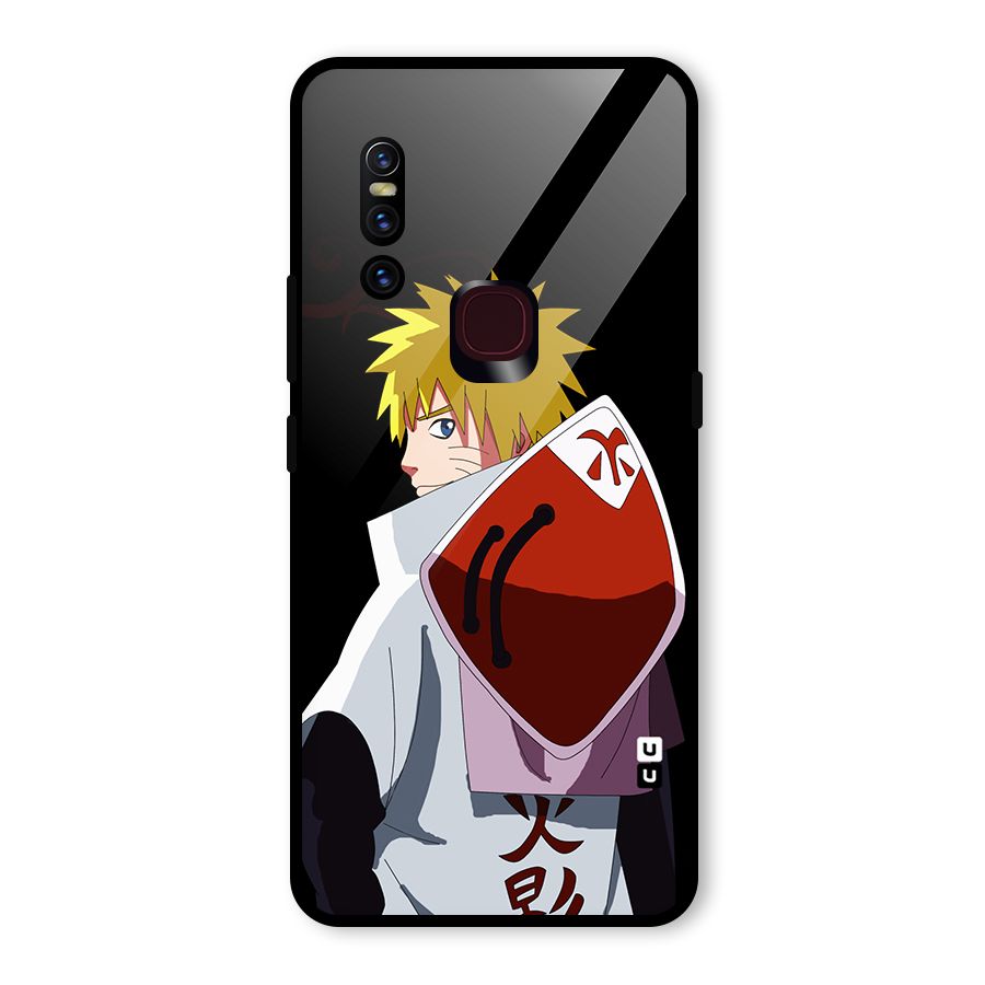 Naruto Hokage Glass Back Case for Vivo V15