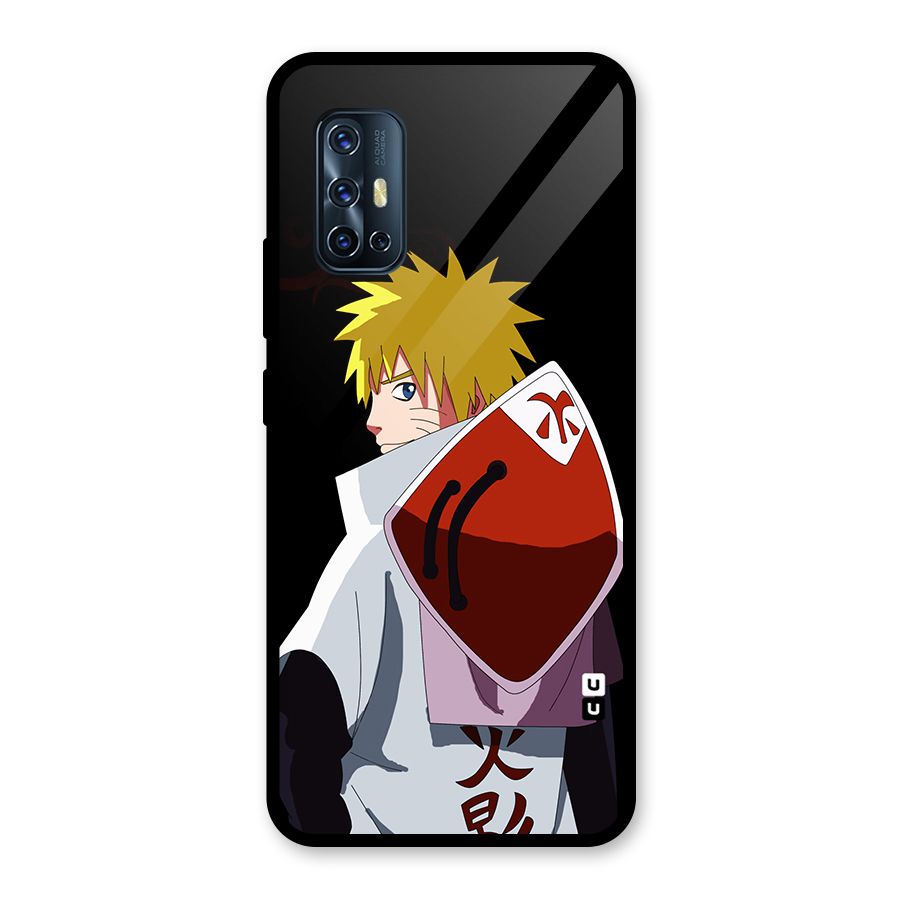 Naruto Hokage Glass Back Case for Vivo V17