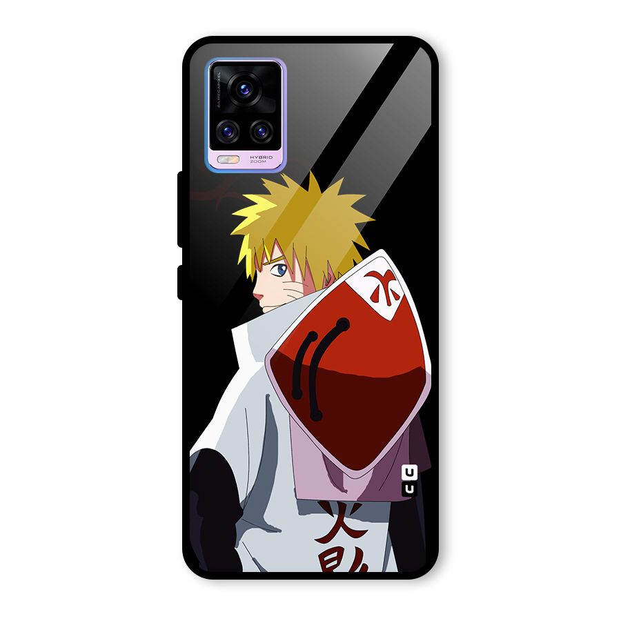 Naruto Hokage Glass Back Case for Vivo V20 Pro