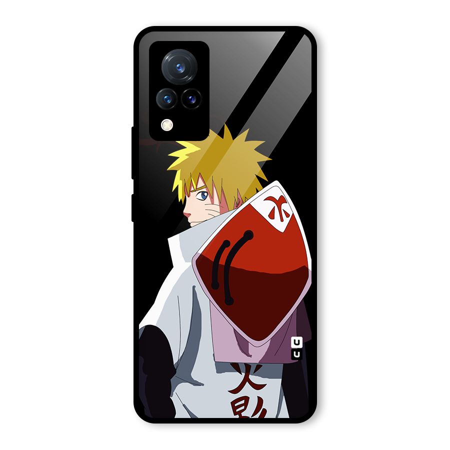 Naruto Hokage Glass Back Case for Vivo V21 5G