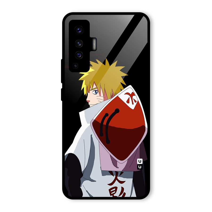 Naruto Hokage Glass Back Case for Vivo X50