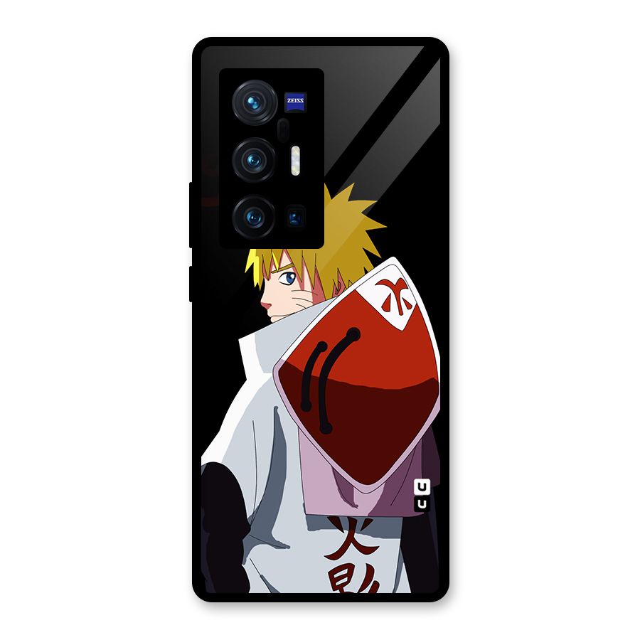 Naruto Hokage Glass Back Case for Vivo X70 Pro Plus