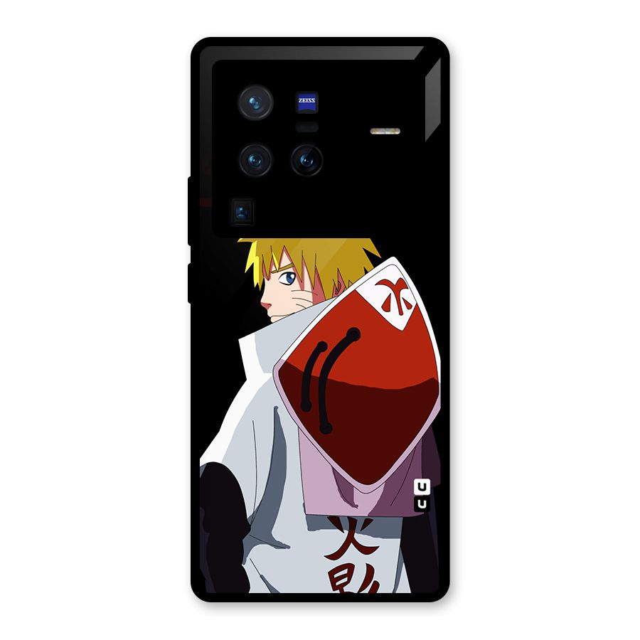 Naruto Hokage Glass Back Case for Vivo X80 Pro
