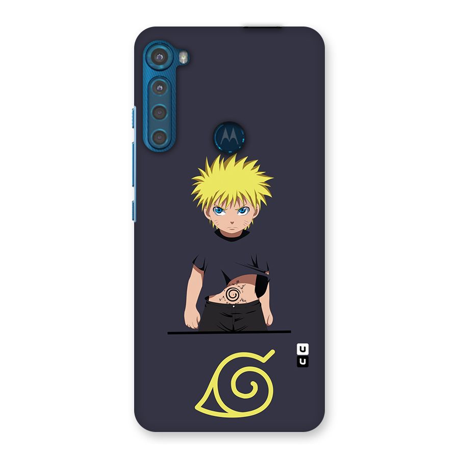 Naruto Kid Back Case for Motorola One Fusion Plus