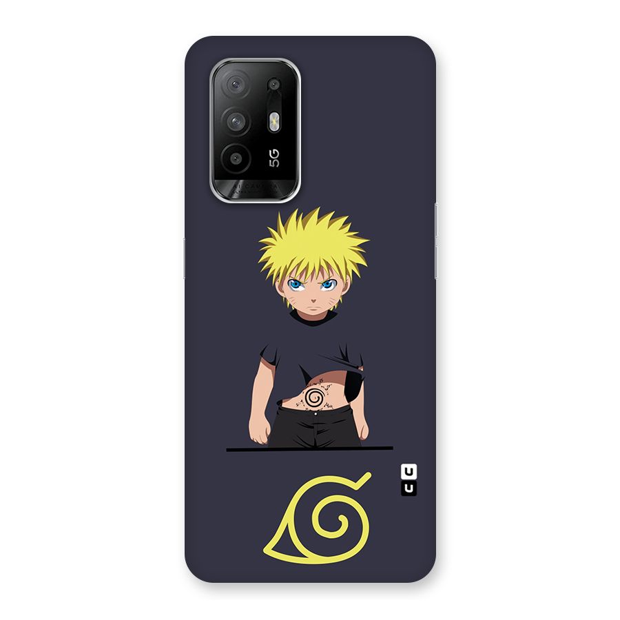 Naruto Kid Back Case for Oppo F19 Pro Plus 5G