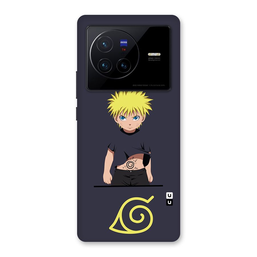 Naruto Kid Back Case for Vivo X80