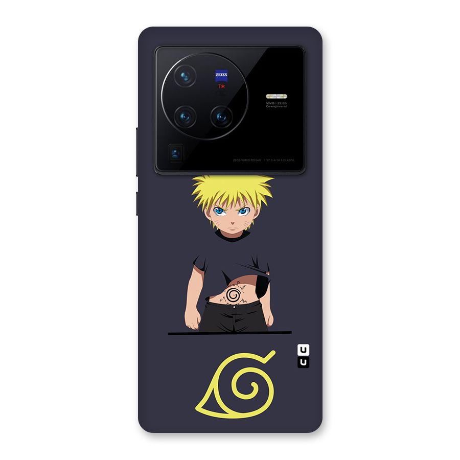 Naruto Kid Back Case for Vivo X80 Pro