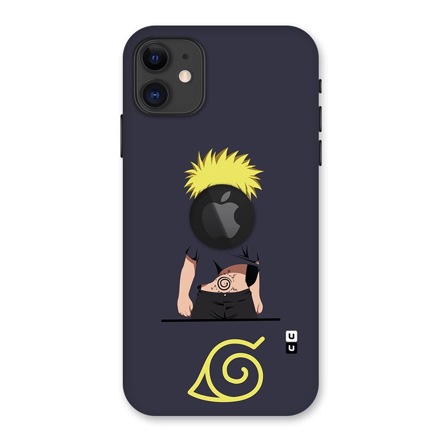 Naruto Kid Back Case for iPhone 11 Logo Cut