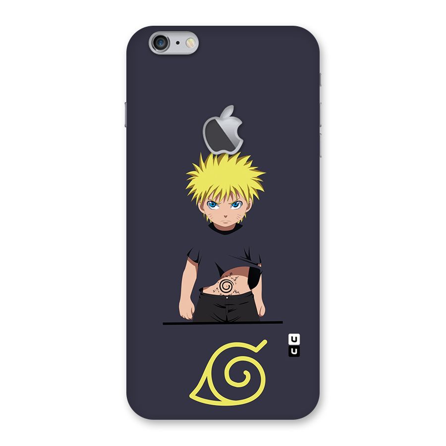 Naruto Kid Back Case for iPhone 6 Plus 6S Plus Logo Cut