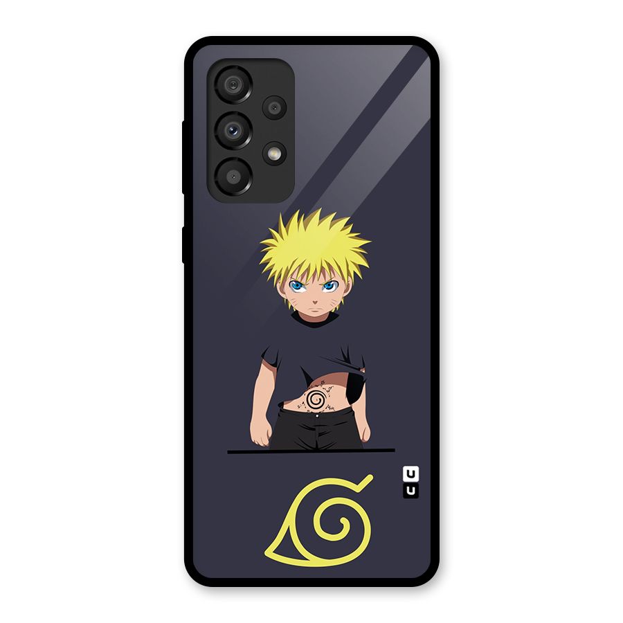 Naruto Kid Glass Back Case for Galaxy A33 5G