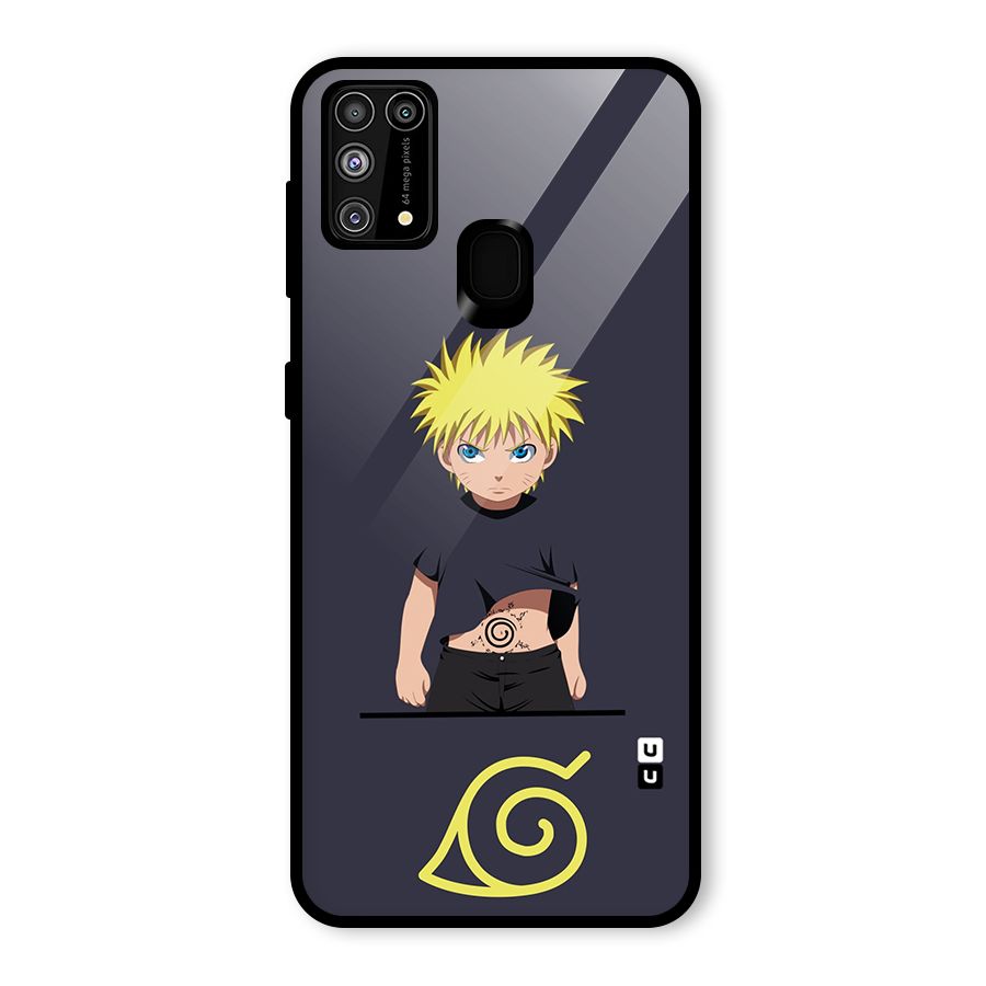 Naruto Kid Glass Back Case for Galaxy F41