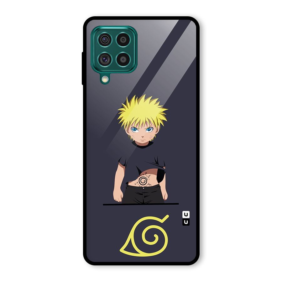 Naruto Kid Glass Back Case for Galaxy F62