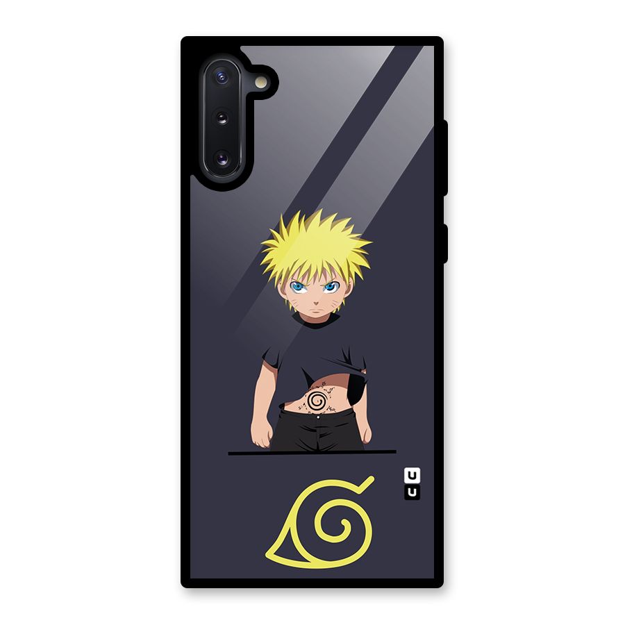 Naruto Kid Glass Back Case for Galaxy Note 10