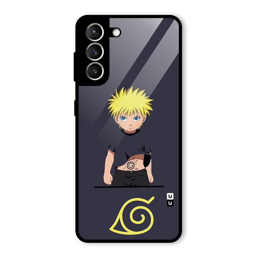 Naruto Kid Glass Back Case for Galaxy S21 5G