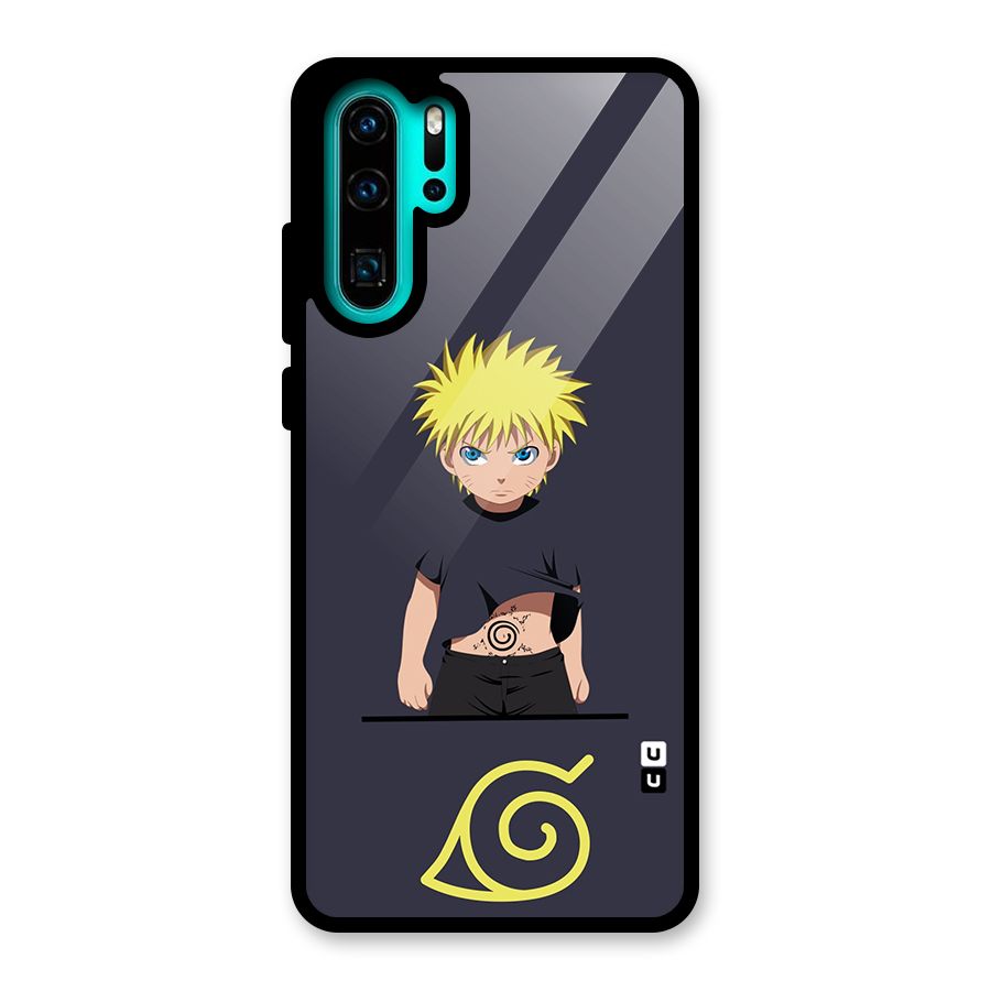 Naruto Kid Glass Back Case for Huawei P30 Pro