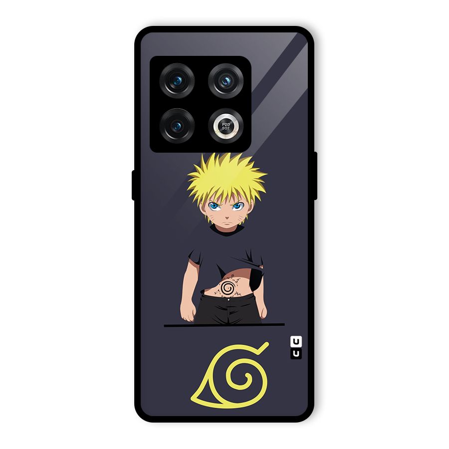 Naruto Kid Glass Back Case for OnePlus 10 Pro 5G