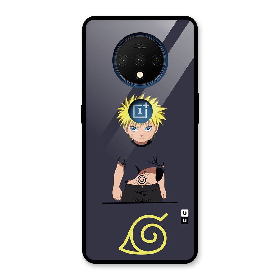 Naruto Kid Glass Back Case for OnePlus 7T
