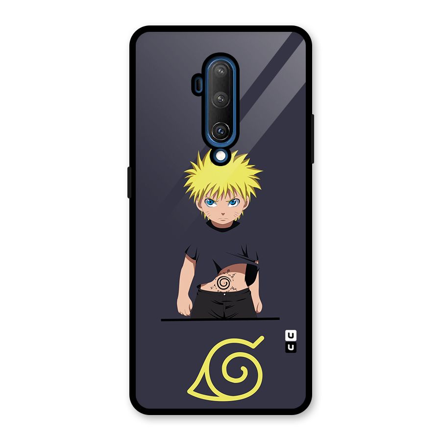 Naruto Kid Glass Back Case for OnePlus 7T Pro