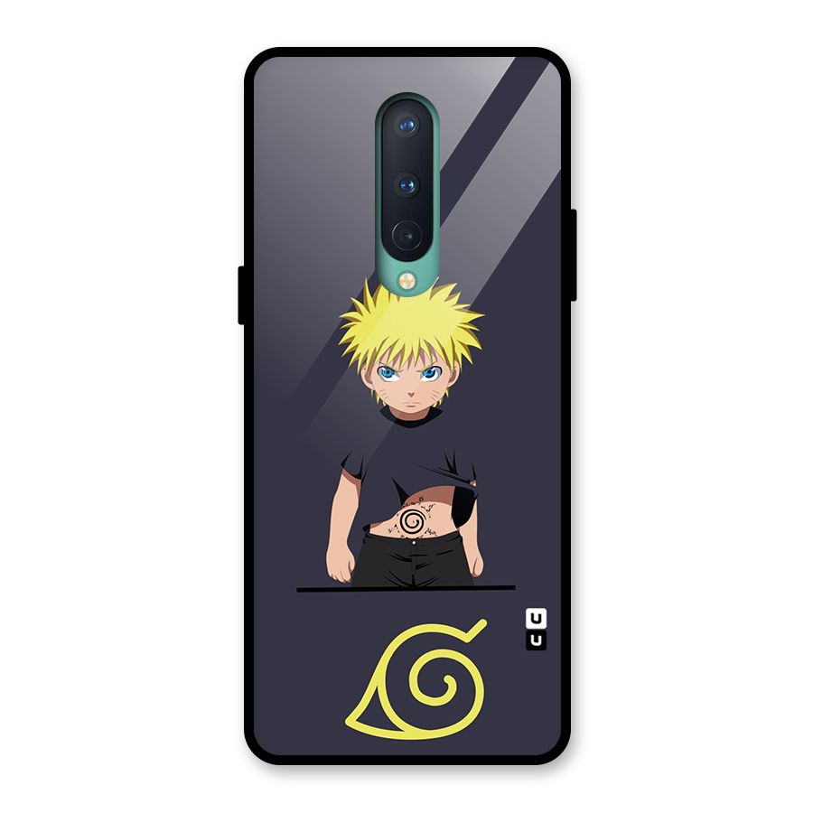 Naruto Kid Glass Back Case for OnePlus 8