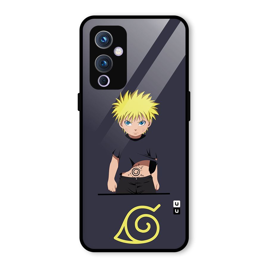 Naruto Kid Glass Back Case for OnePlus 9