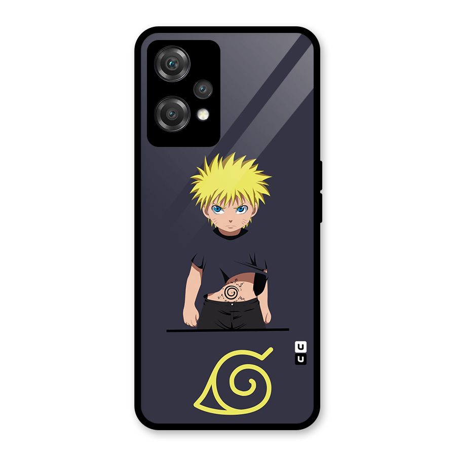 Naruto Kid Glass Back Case for OnePlus Nord CE 2 Lite 5G