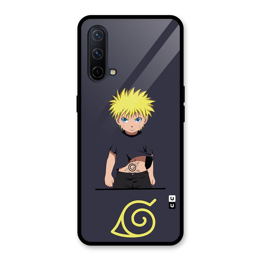 Naruto Kid Glass Back Case for OnePlus Nord CE 5G