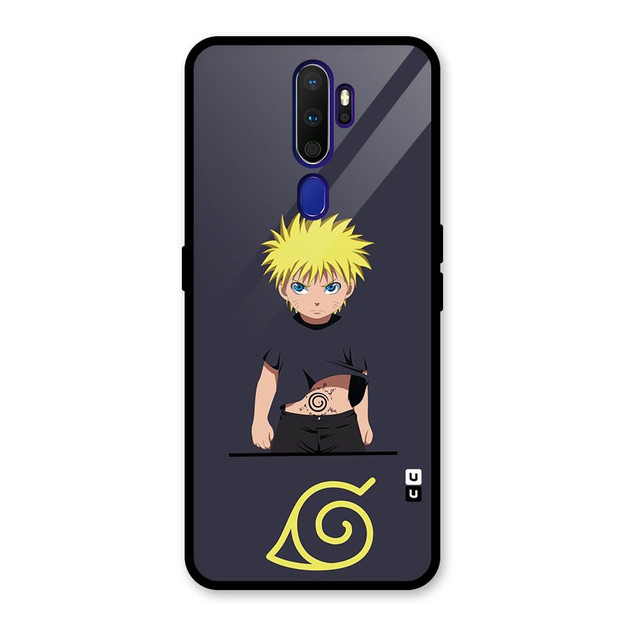 Naruto Kid Glass Back Case for Oppo A9 (2020)