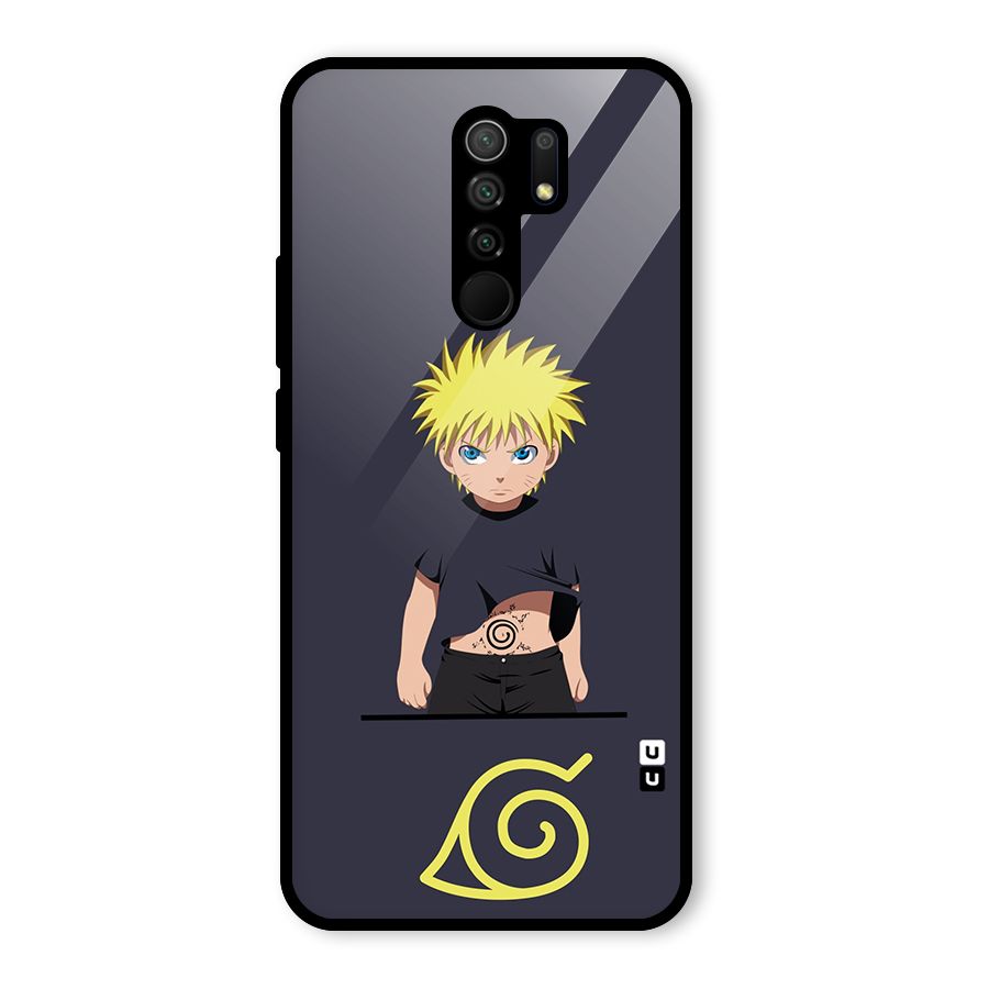 Naruto Kid Glass Back Case for Poco M2