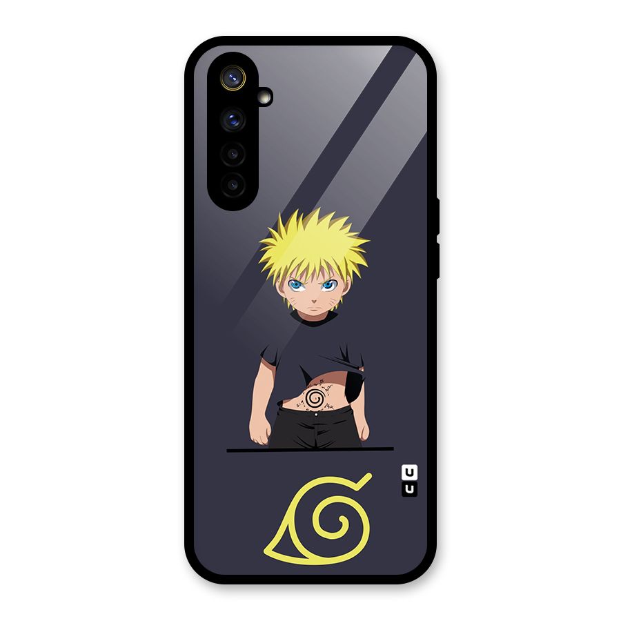 Naruto Kid Glass Back Case for Realme 6