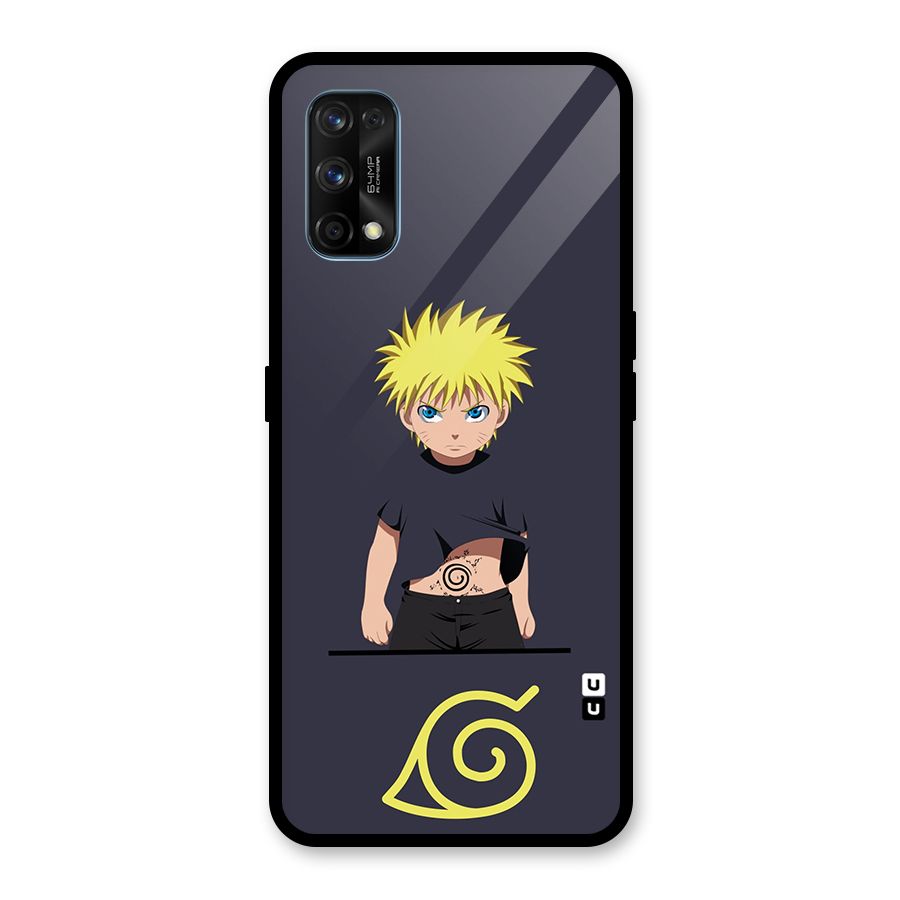 Naruto Kid Glass Back Case for Realme 7 Pro