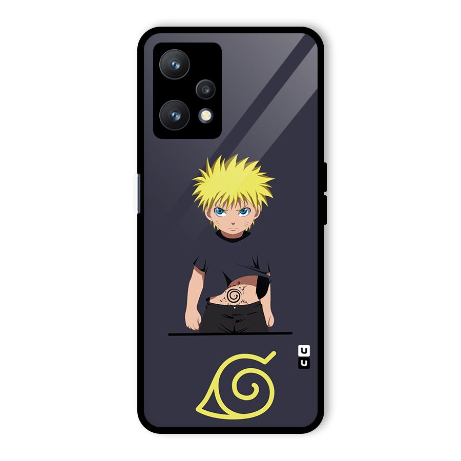 Naruto Kid Glass Back Case for Realme 9 Pro 5G