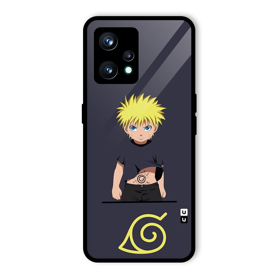 Naruto Kid Glass Back Case for Realme 9 Pro Plus 5G