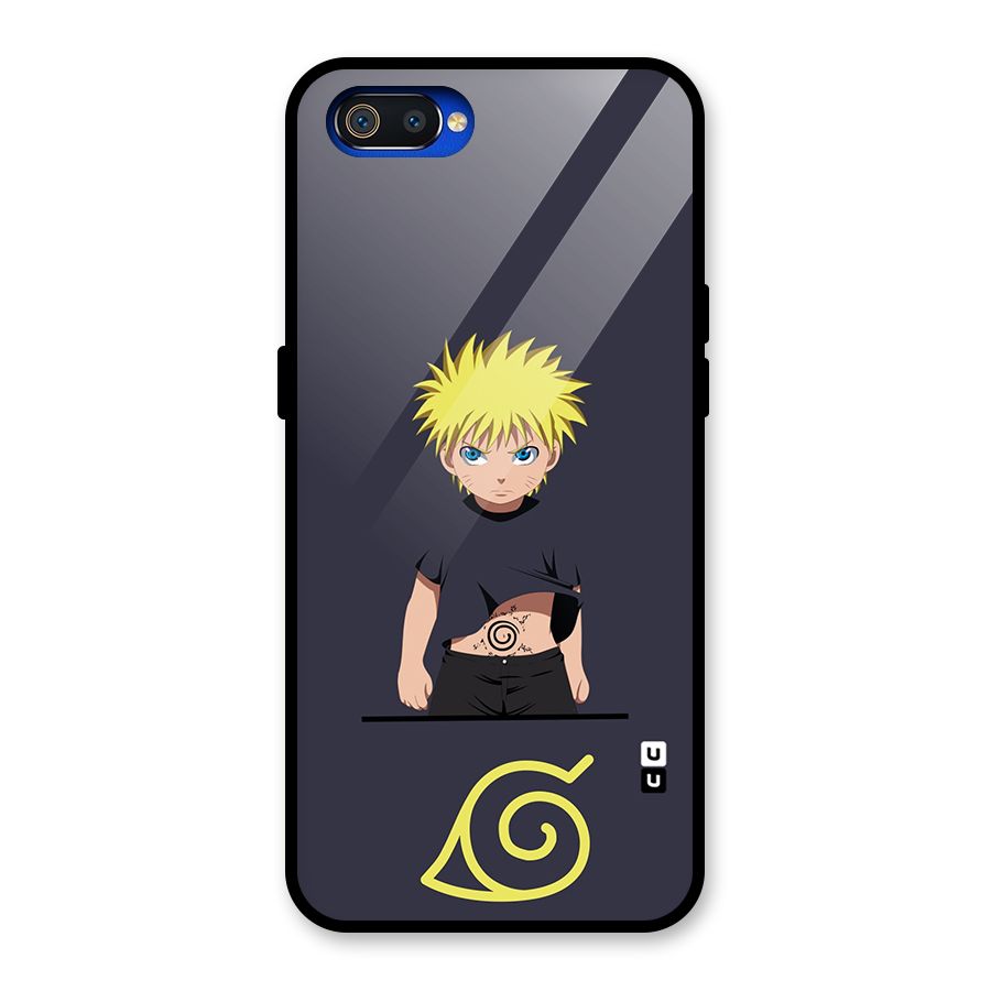 Naruto Kid Glass Back Case for Realme C2