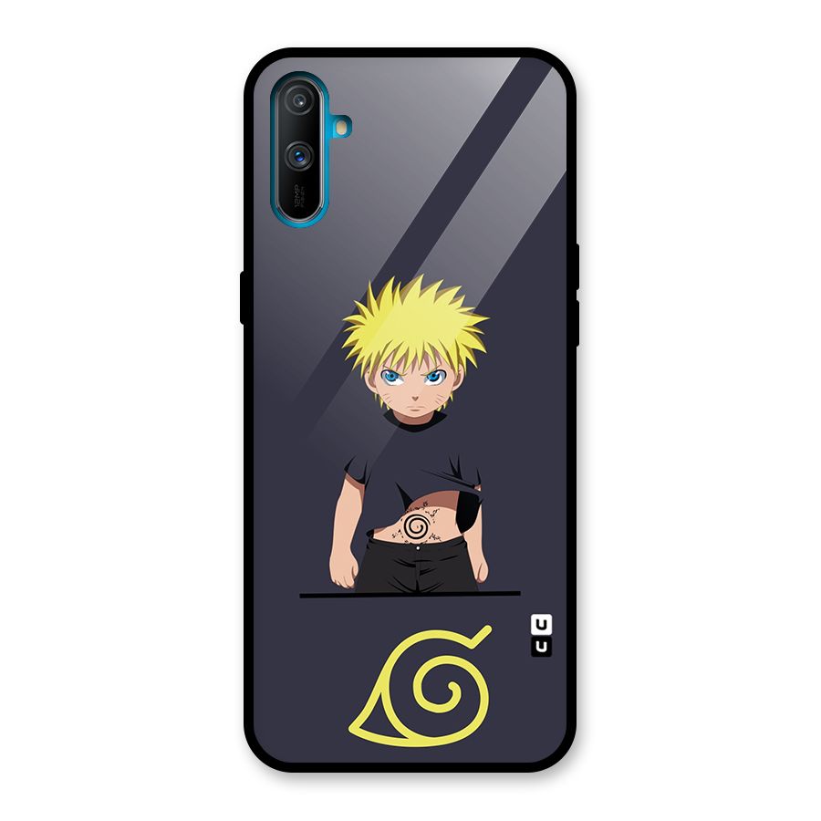 Naruto Kid Glass Back Case for Realme C3