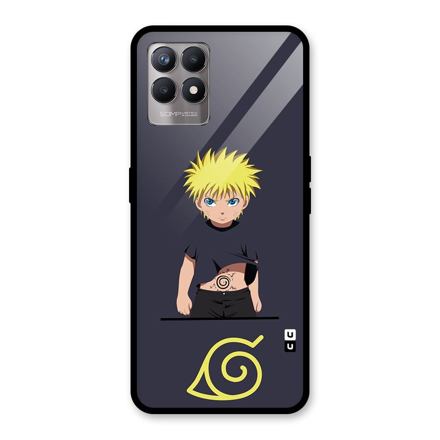 Naruto Kid Glass Back Case for Realme Narzo 50