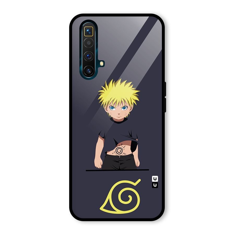 Naruto Kid Glass Back Case for Realme X3