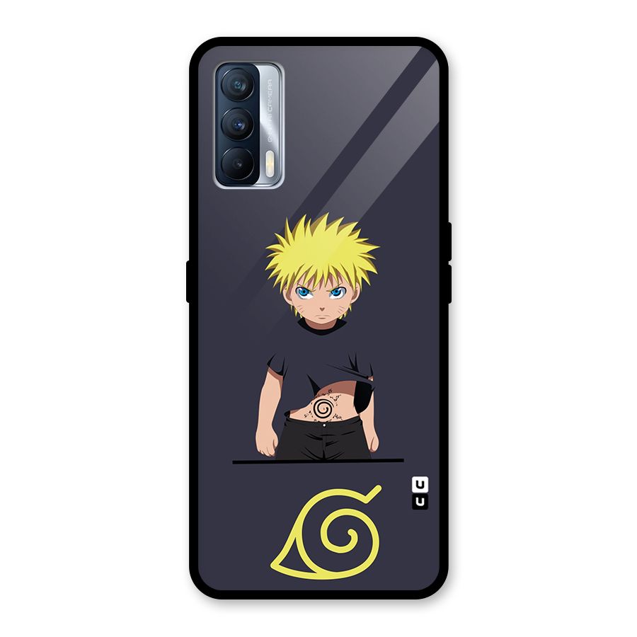 Naruto Kid Glass Back Case for Realme X7