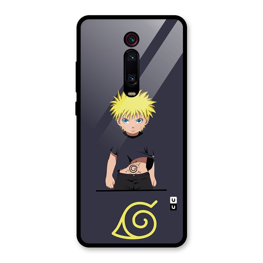 Naruto Kid Glass Back Case for Redmi K20