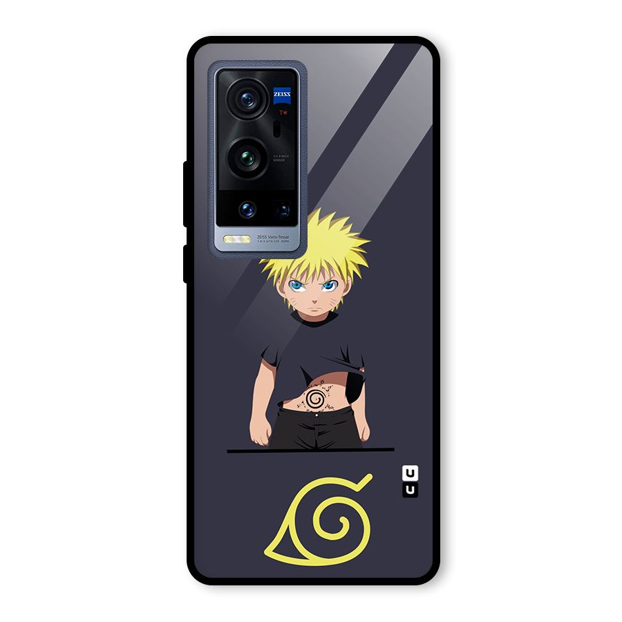 Naruto Kid Glass Back Case for Vivo X60 Pro Plus