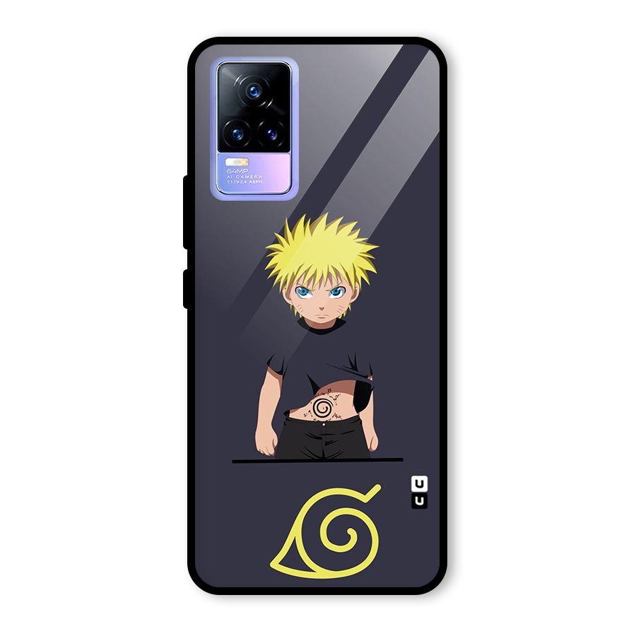 Naruto Kid Glass Back Case for Vivo Y73