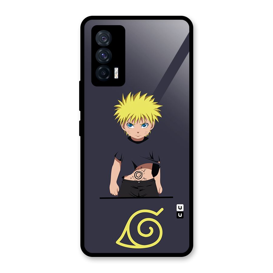 Naruto Kid Glass Back Case for Vivo iQOO 7 5G