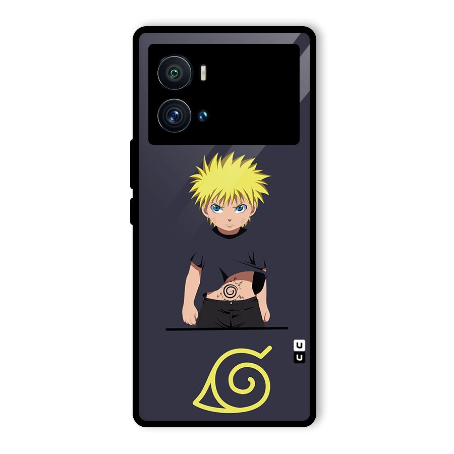 Naruto Kid Glass Back Case for Vivo iQOO 9 Pro