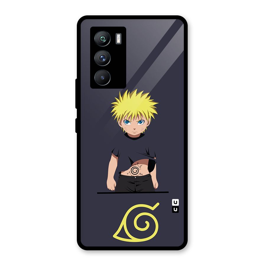 Naruto Kid Glass Back Case for Vivo iQOO 9 SE