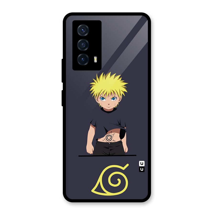 Naruto Kid Glass Back Case for Vivo iQOO Z5