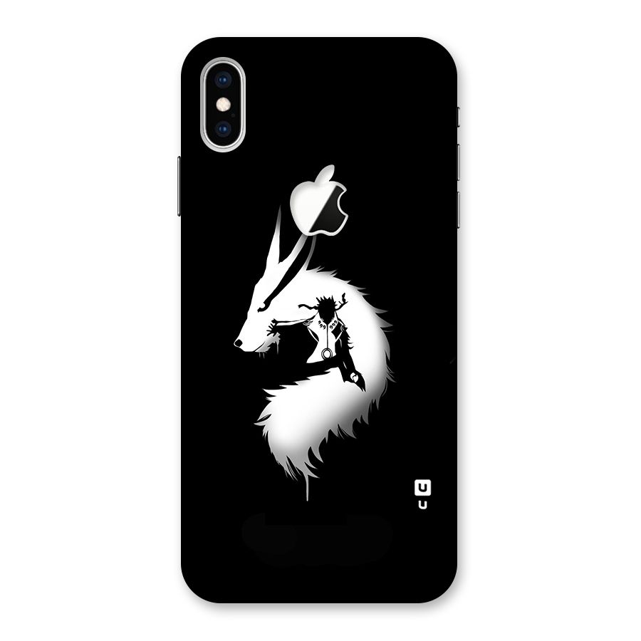 Naruto Kurama Mode Back Case for iPhone XS Max Apple Cut