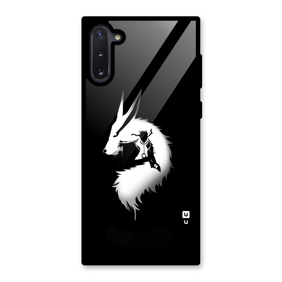 Naruto Kurama Mode Glass Back Case for Galaxy Note 10