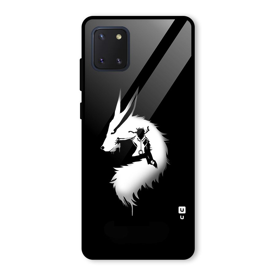 Naruto Kurama Mode Glass Back Case for Galaxy Note 10 Lite