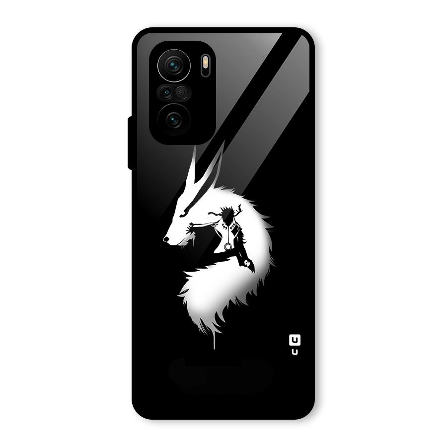 Naruto Kurama Mode Glass Back Case for Mi 11X Pro